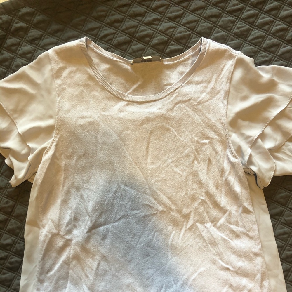 Light blue cotton top